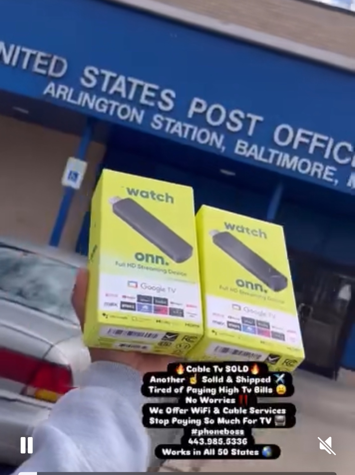 Prepaid mobile plan boxes